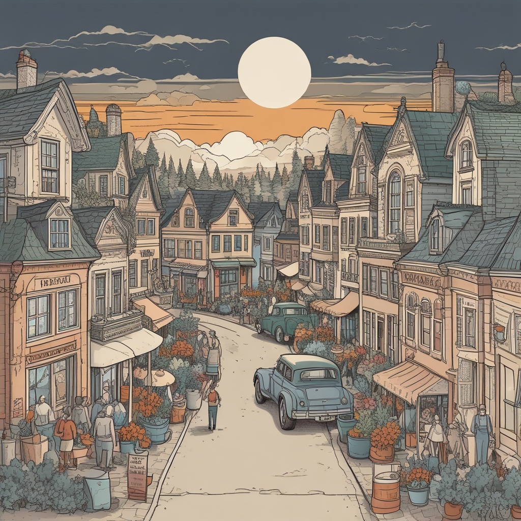 Around the Town event